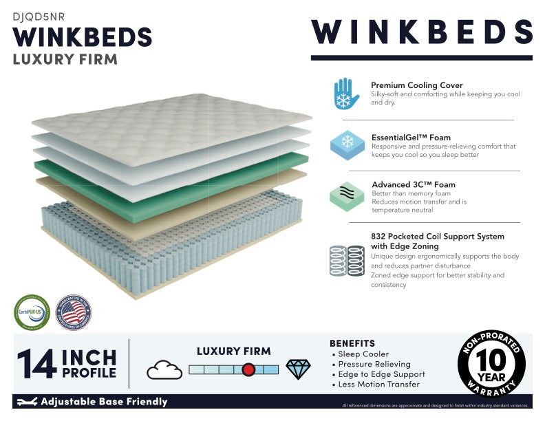 WinkBeds - Luxury Firm