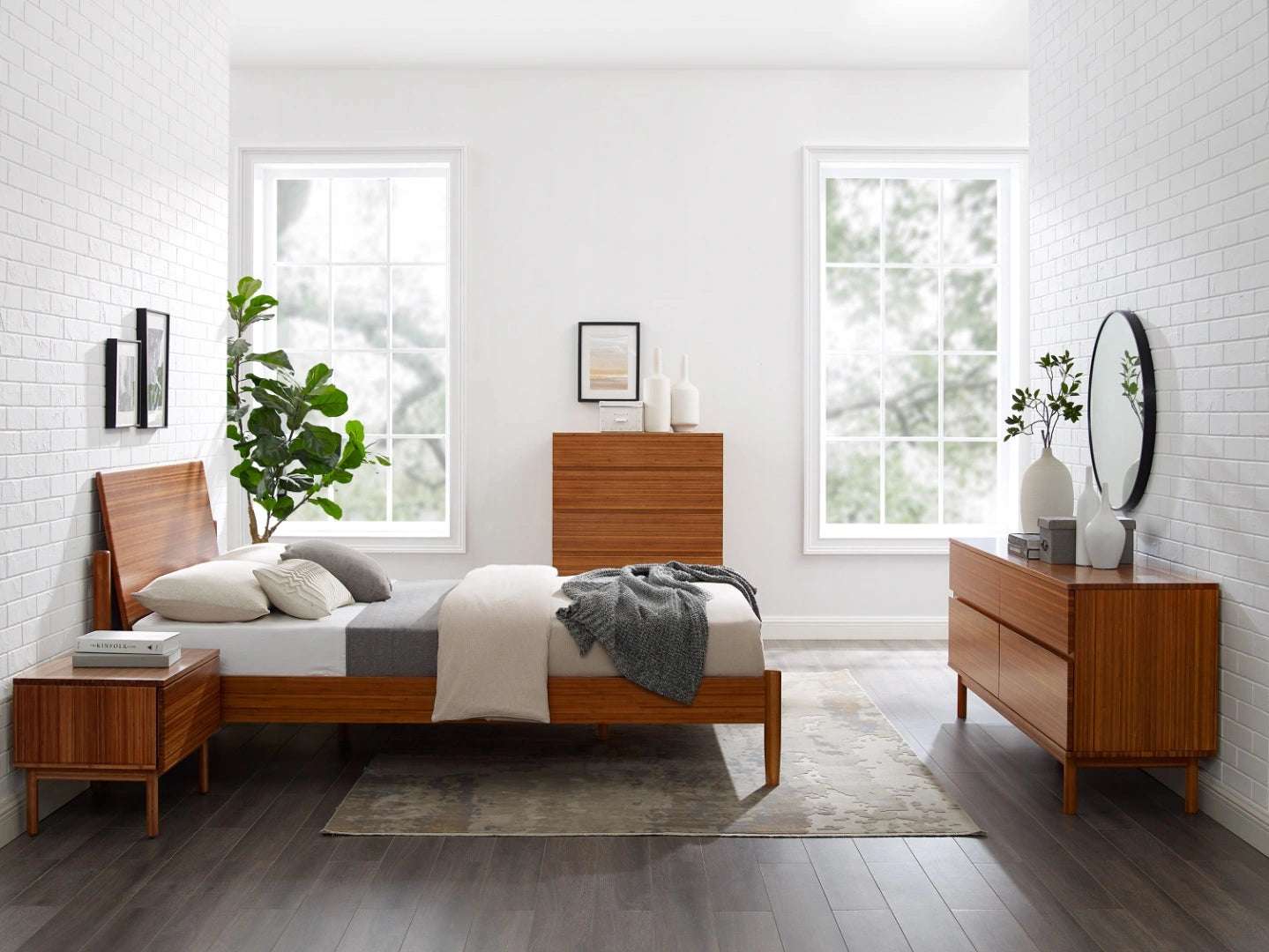 Greenington Monterey Bamboo Platform Bed Denver