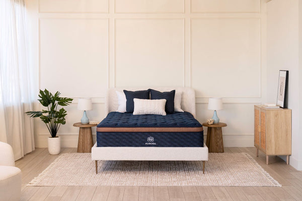 Aurora Luxe Firm Cooling Cloud Pillow Top by Brooklyn Bedding