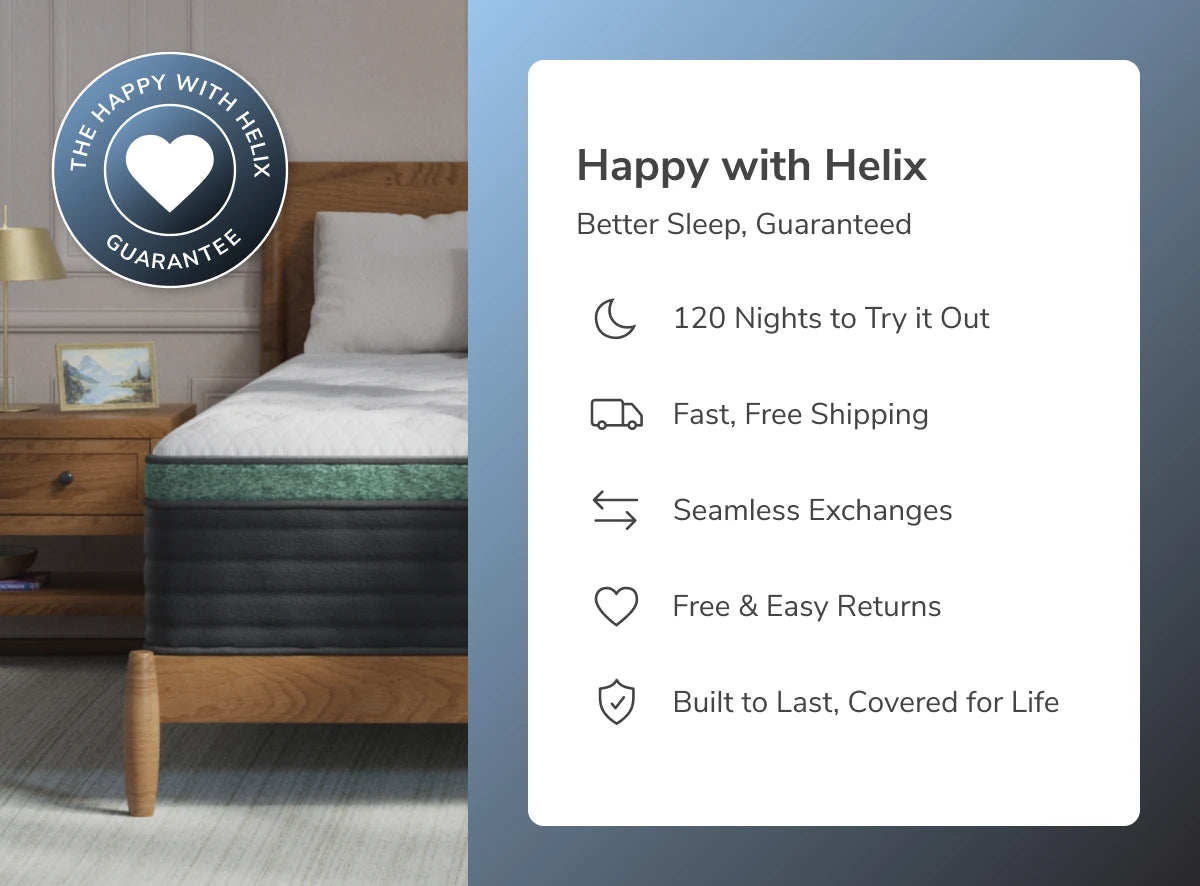 Helix Twilight Luxe Hybrid Mattress