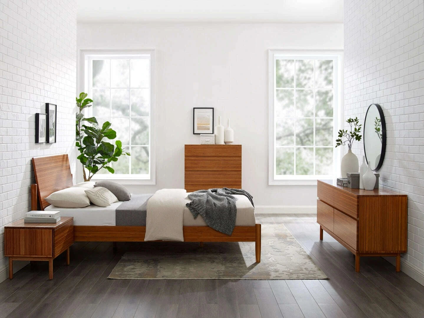 Greenington Bamboo Bedroom  Furniture Sleep Basil Denver