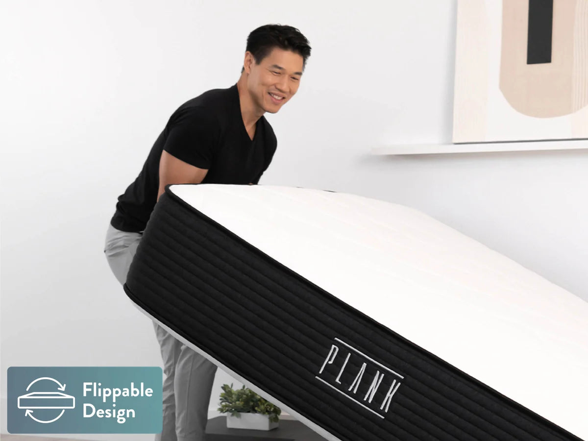 Plank Firm Luxe Hybrid Mattress by Brooklyn Bedding