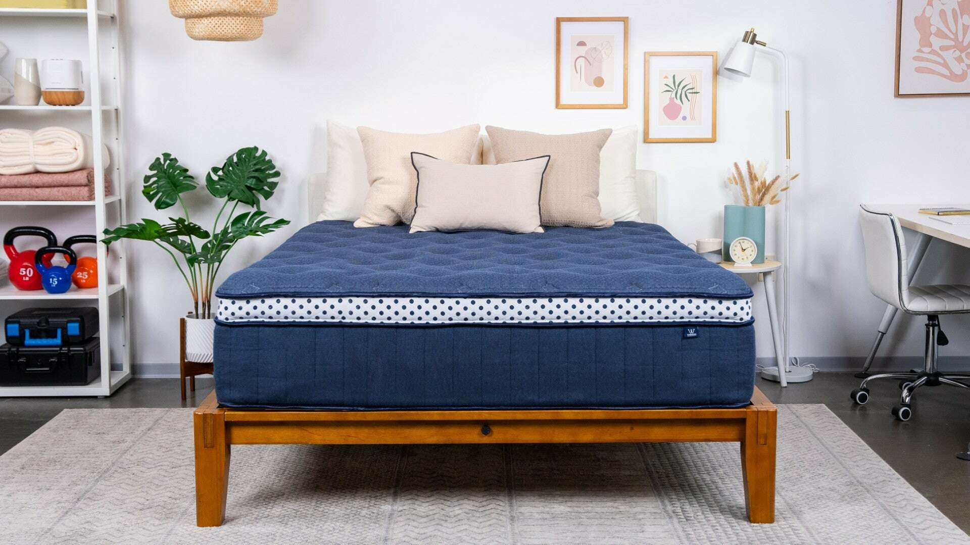 winkbeds blue series sleep basil