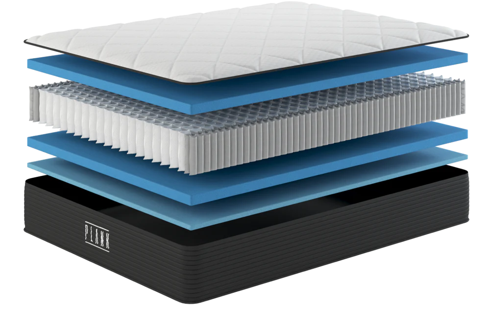 Plank Firm Luxe Hybrid Mattress by Brooklyn Bedding