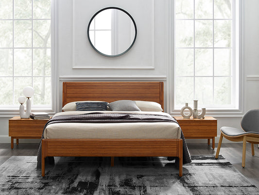 Ventura Platform Bed - Amber